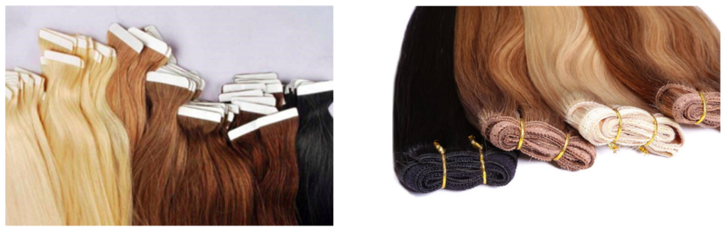 Hairextensions laten zetten Timme Haircreations